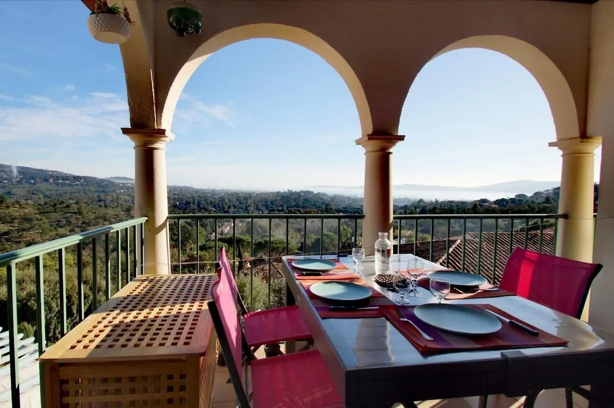Les Restanques Vue Mer Violettes 1167 Grimaud